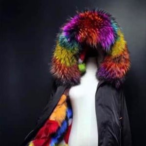 Fur multi jacketFinal Sale!Taking it off Poshmark!